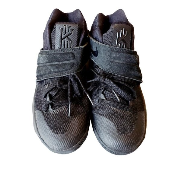 NIKE KYRIE 2 “TOUCH FACTOR” BASKETBALL BLACK SNEAKERS. SIZE 4.5 - Picture 3 of 12